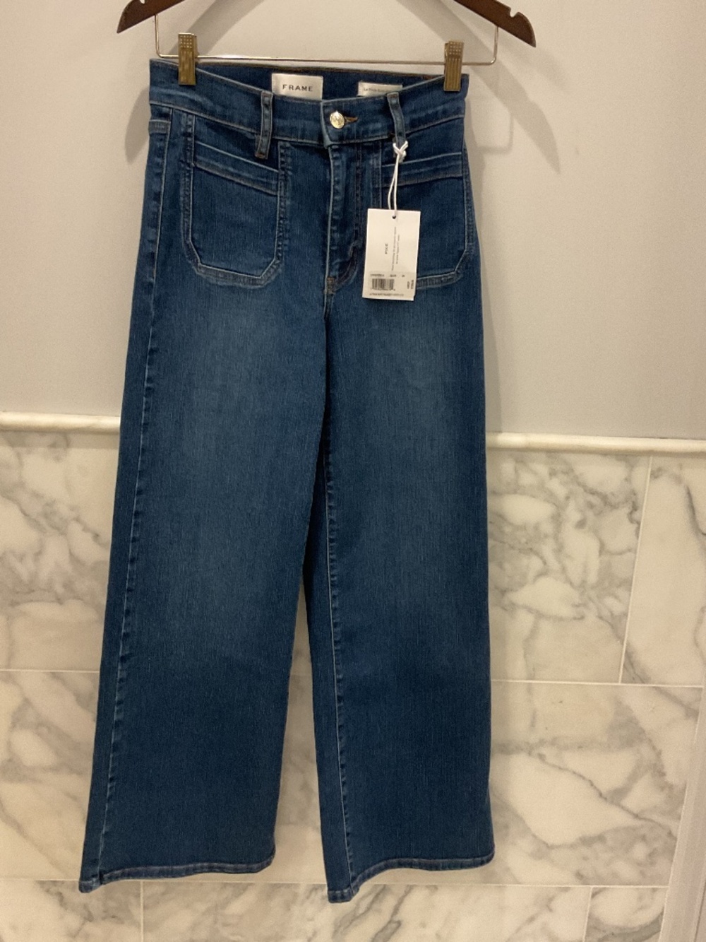 Frame’s Le PIxie Slim Palazzo w/Modernist Pocket